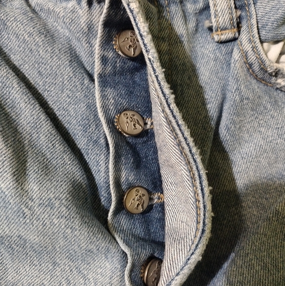 PRPS AMX High Waist Distressed Jeans 30x27 - Picture 4 of 6